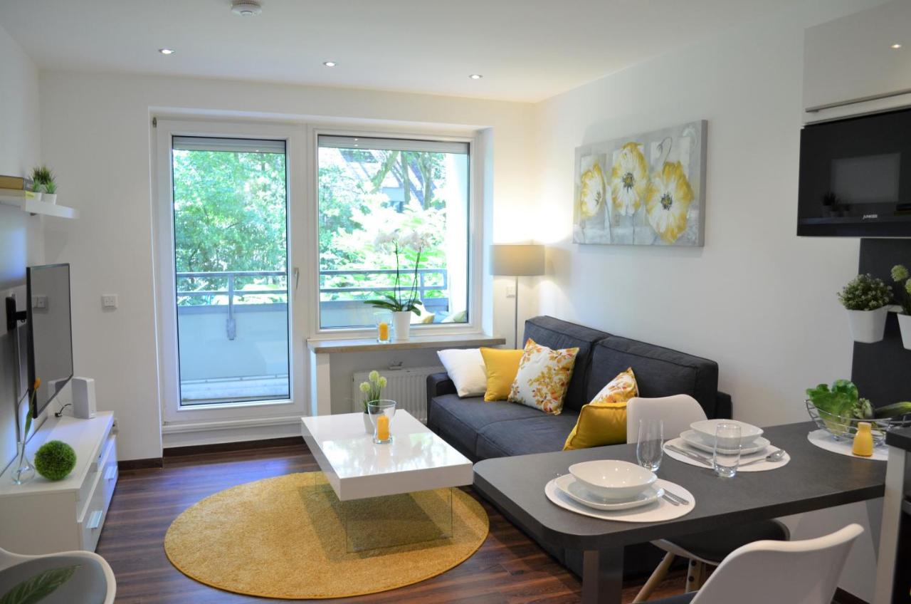 Gemütliches und Modernes Apartement in Grünen Top-Lage Münster Exterior foto