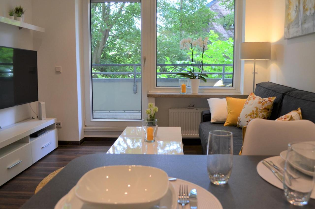 Gemütliches und Modernes Apartement in Grünen Top-Lage Münster Exterior foto