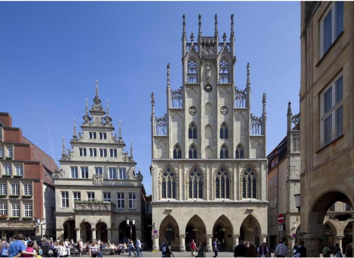 Gemütliches und Modernes Apartement in Grünen Top-Lage Münster Exterior foto